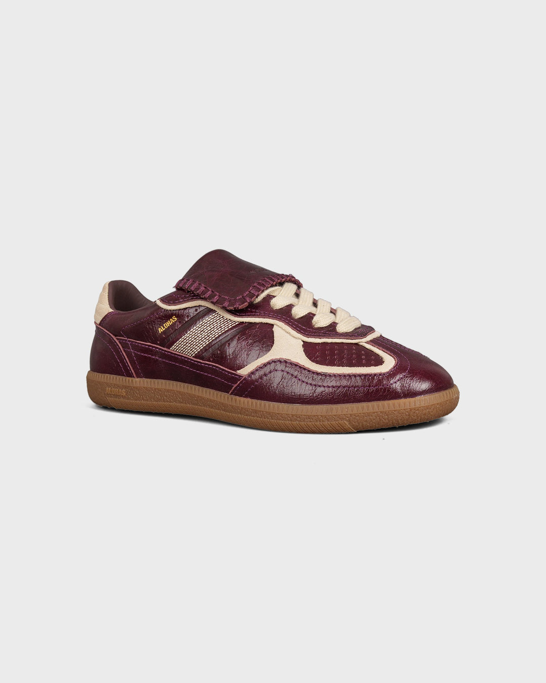 ALOHAS Schuhe Tb.490 Club Patent Deep Burgundy Leather Sneak – Bild 4
