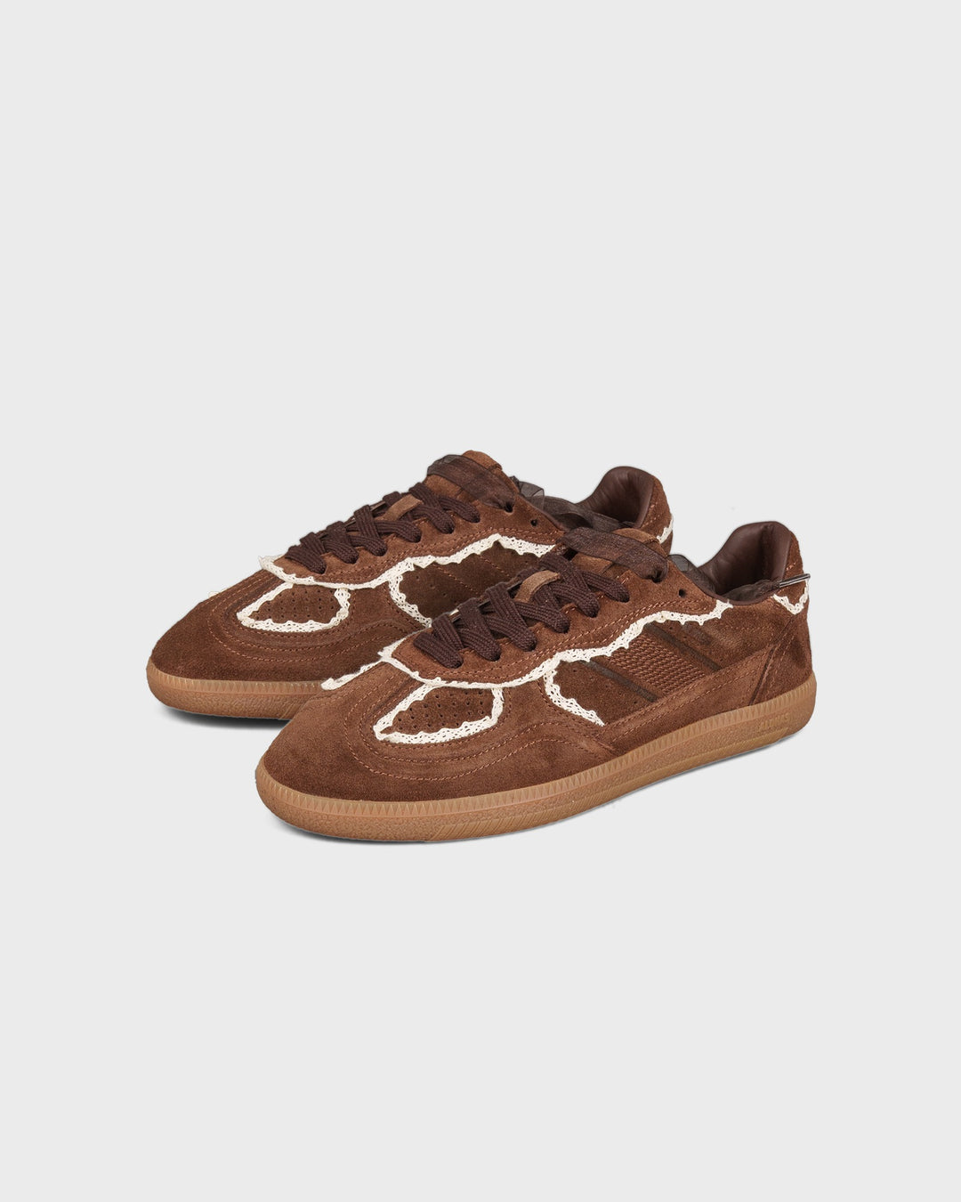 ALOHAS Schuhe Tb.490 Crochet Chocolate Leather Sneakers – Bild 3