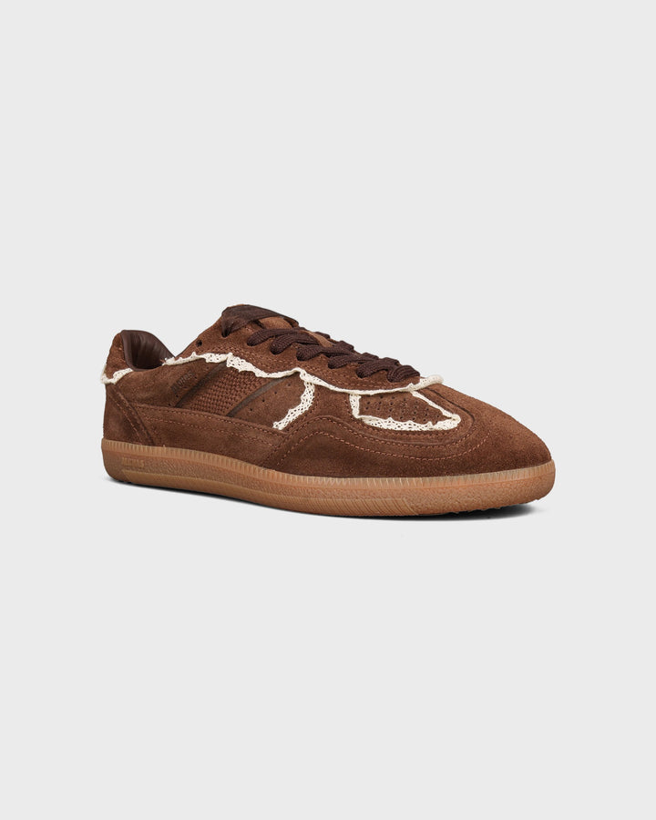 ALOHAS Schuhe Tb.490 Crochet Chocolate Leather Sneakers – Bild 4