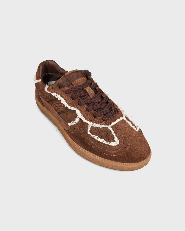 ALOHAS Schuhe Tb.490 Crochet Chocolate Leather Sneakers – Bild 5