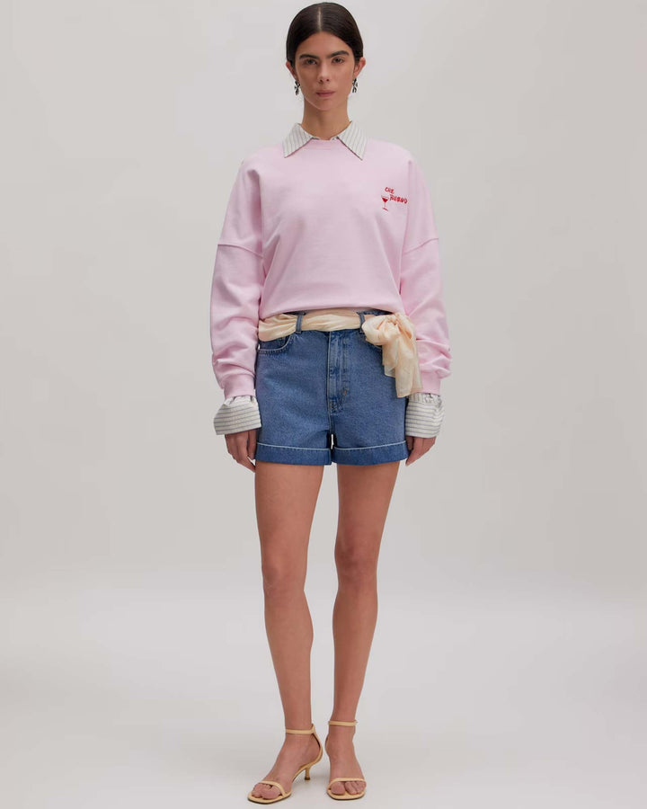 Tela Denim Shorts Lightblue