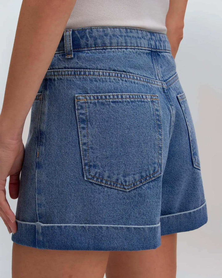 Tela Denim Shorts Lightblue