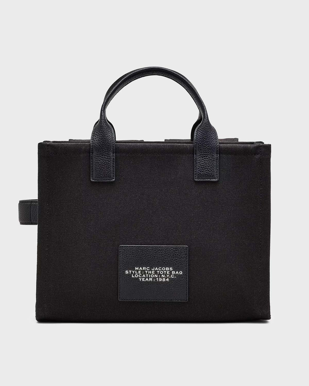 The Cargo Canvas Medium Tote Bag Black