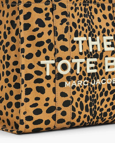 The Cheetah Canvas Large Tote Bag Black M myMEID