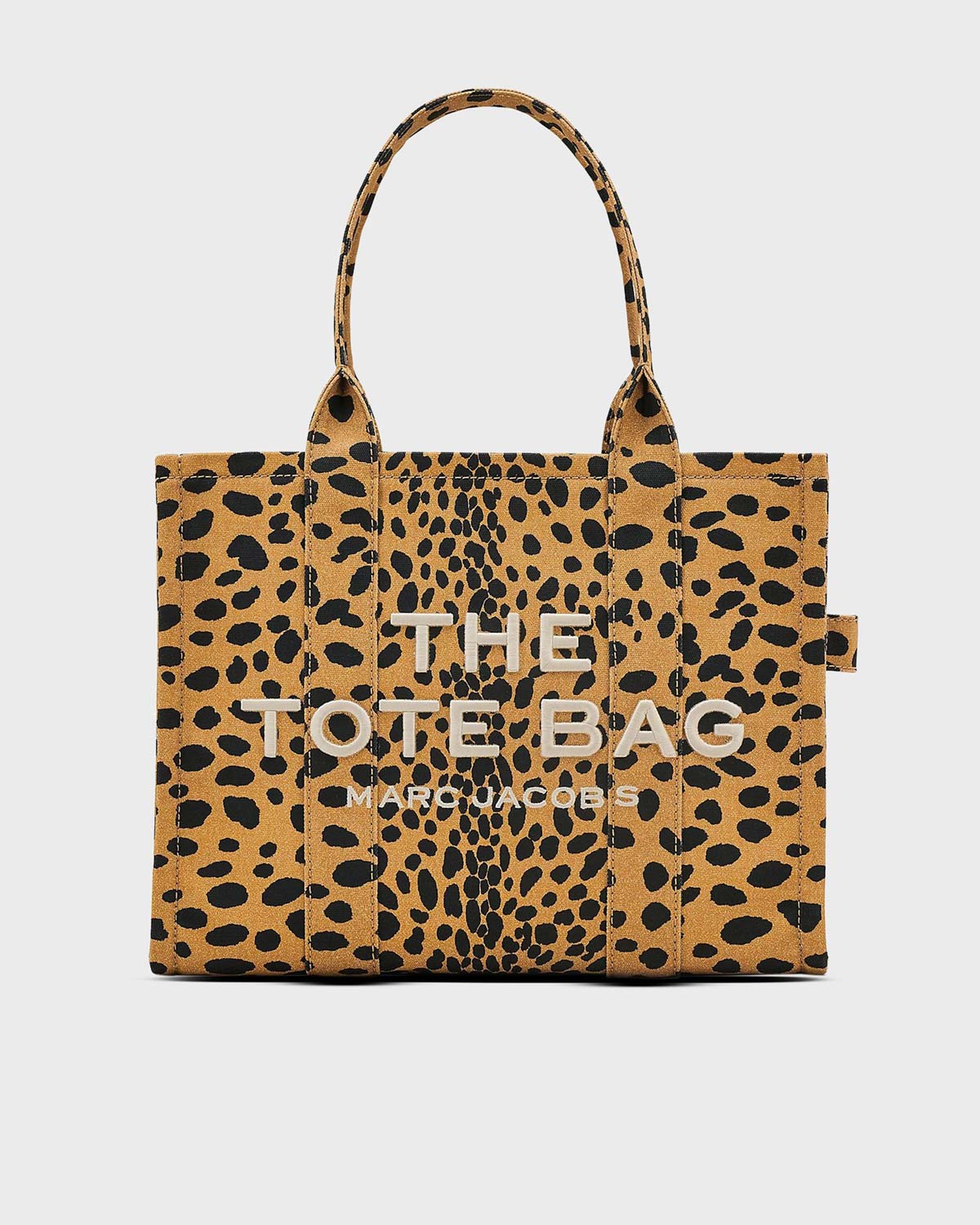 The Cheetah Canvas Large Tote Bag Black M myMEID