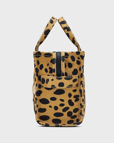 The Cheetah Canvas Small Tote Bag Black M myMEID