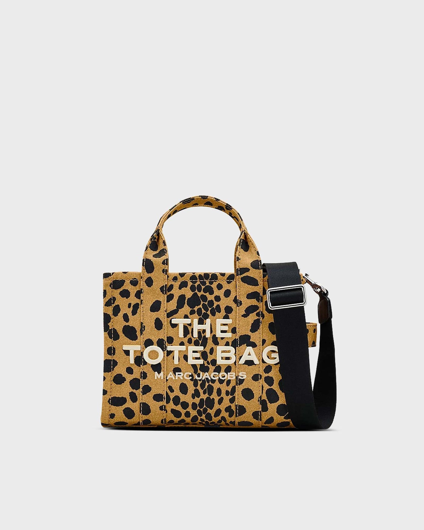 The Cheetah Canvas Small Tote Bag Black M myMEID