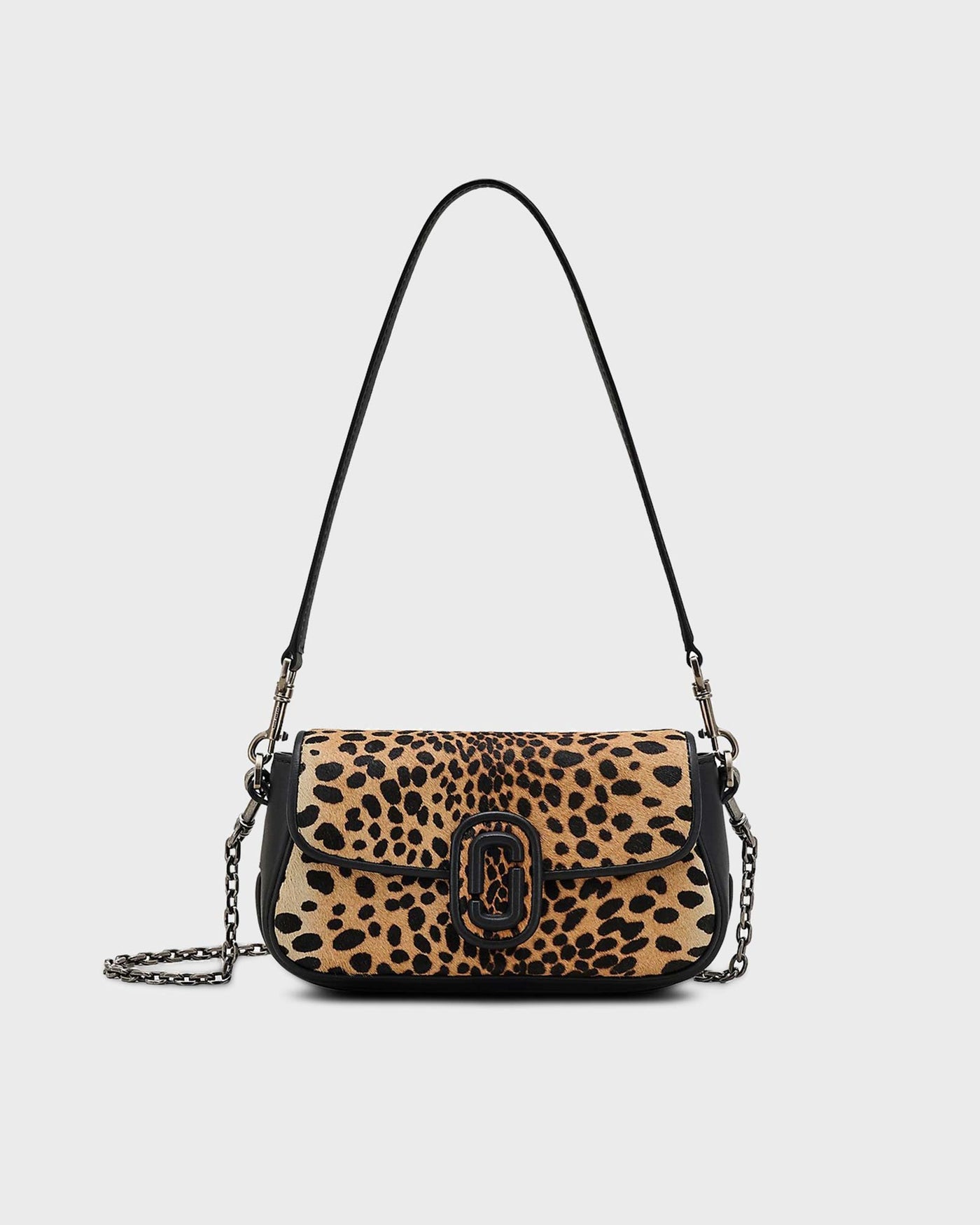 The Cheetah Haircalf Clover Shoulder Bag Bl myMEID