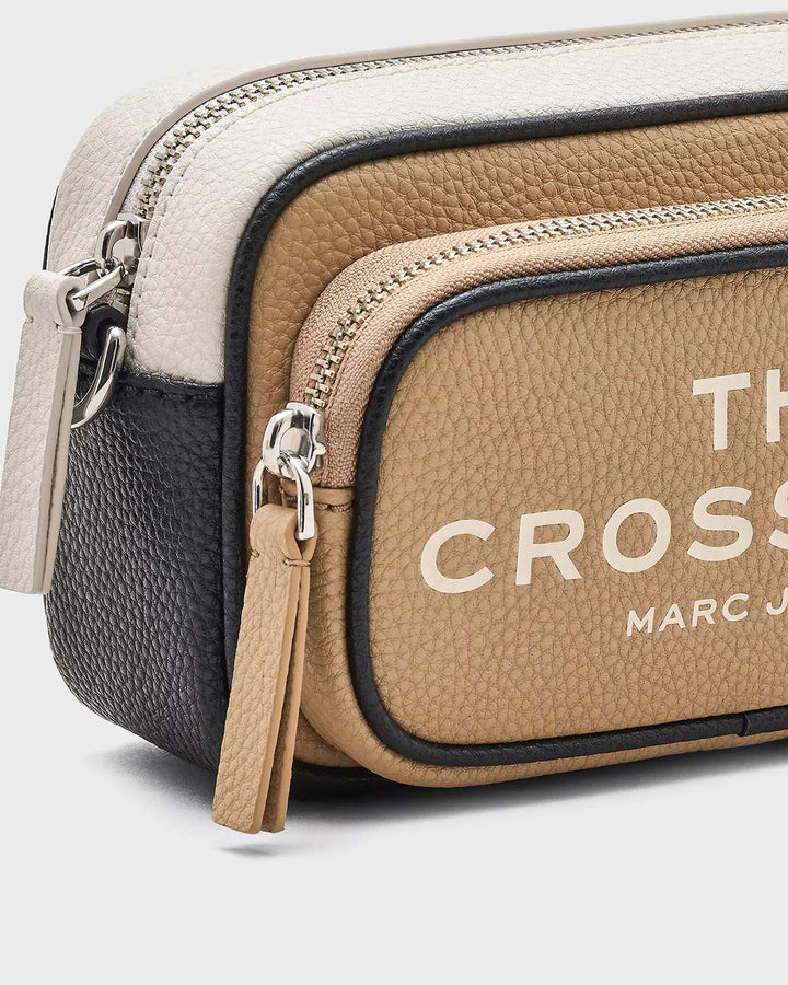 The Colorblock Crossbody Bag Camel Multi