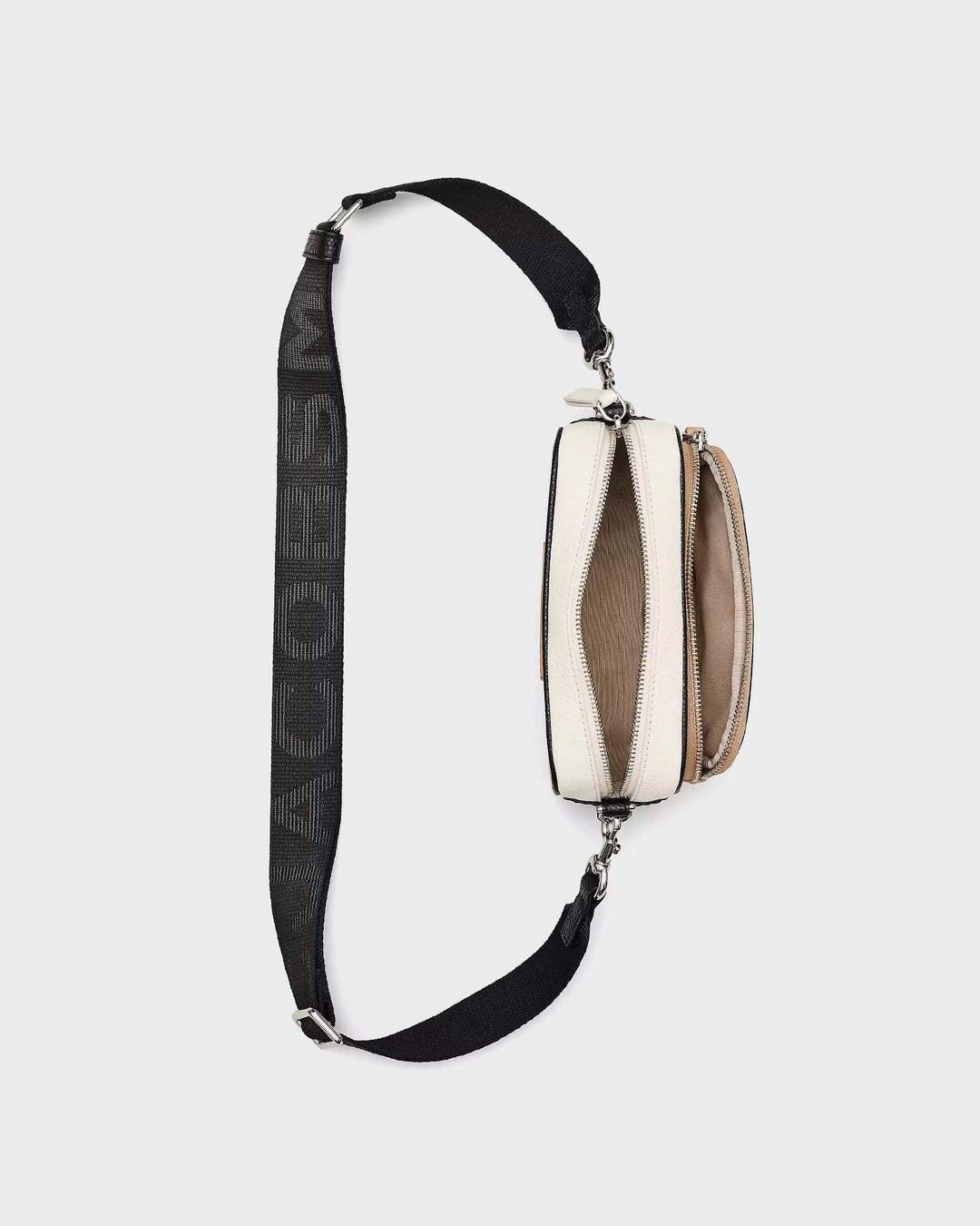 The Colorblock Crossbody Bag Camel Multi