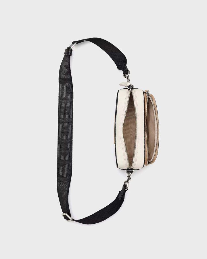 The Colorblock Crossbody Bag Camel Multi