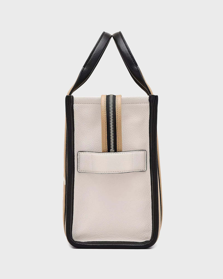The Colorblock Medium Tote Bag Camel Multi