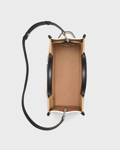 The Colorblock Medium Tote Bag Camel Multi myMEID