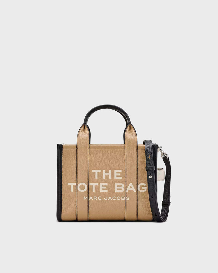The Colorblock Small Tote Bag Camel Multi