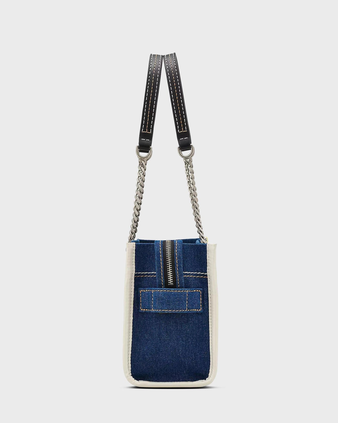 The Denim Chain Small Tote Bag Dark Wash myMEID