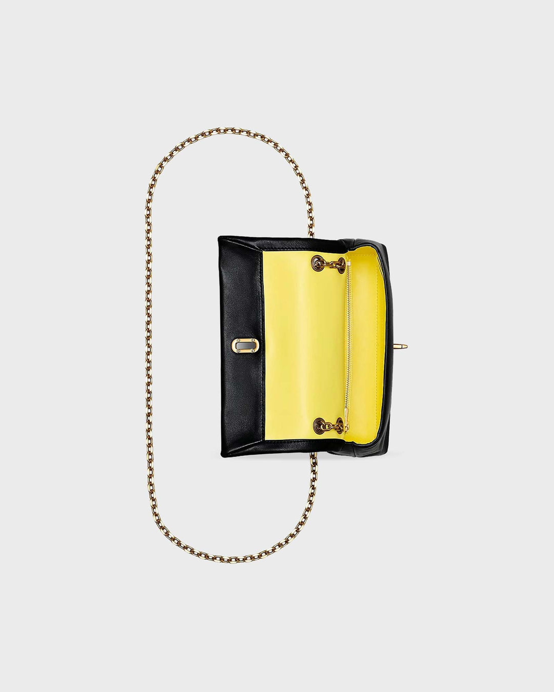 The Dual Chain Wallet Bag Black