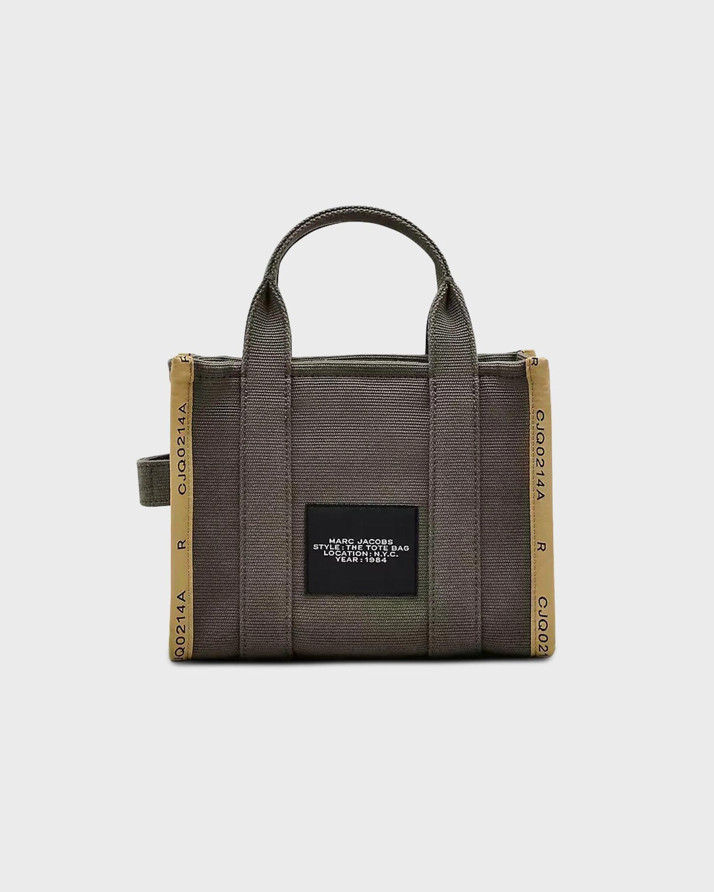 The Jacquard Small Tote Bag Bronze Green myMEID