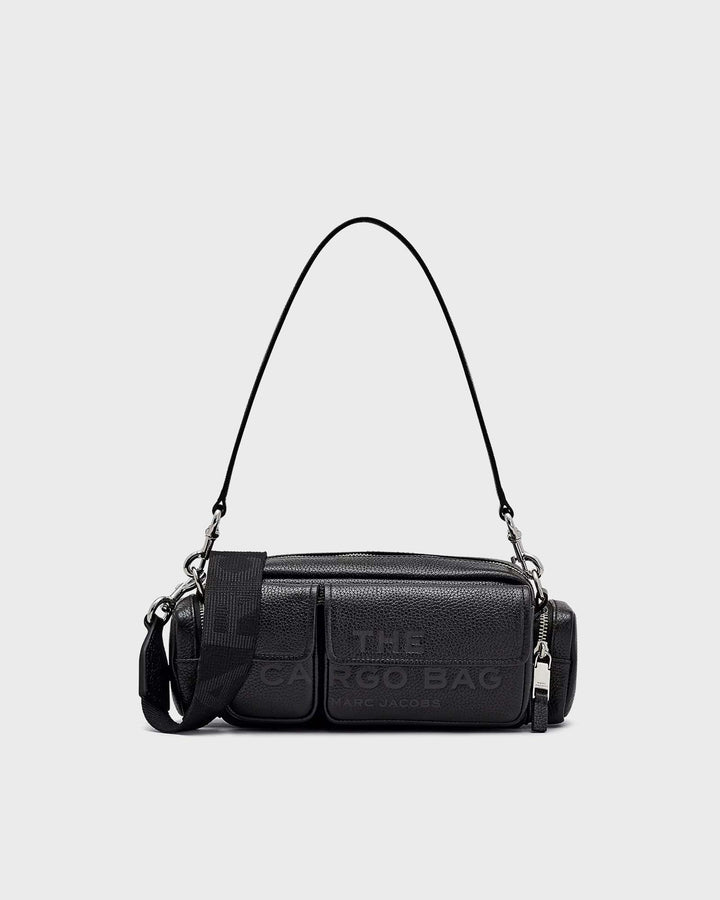 The Leather Cargo Bag Black
