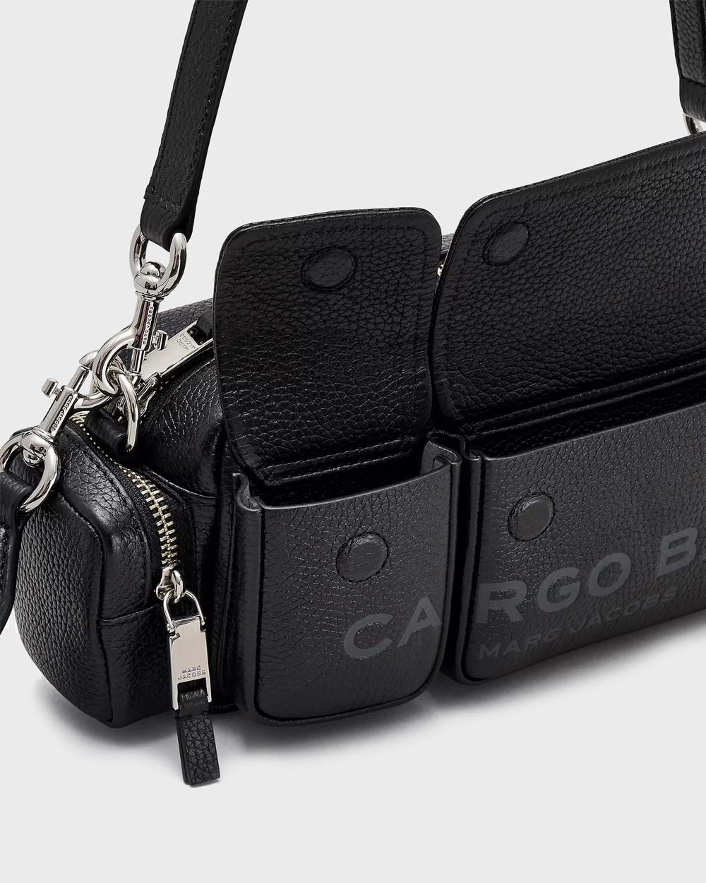 The Leather Cargo Bag Black myMEID