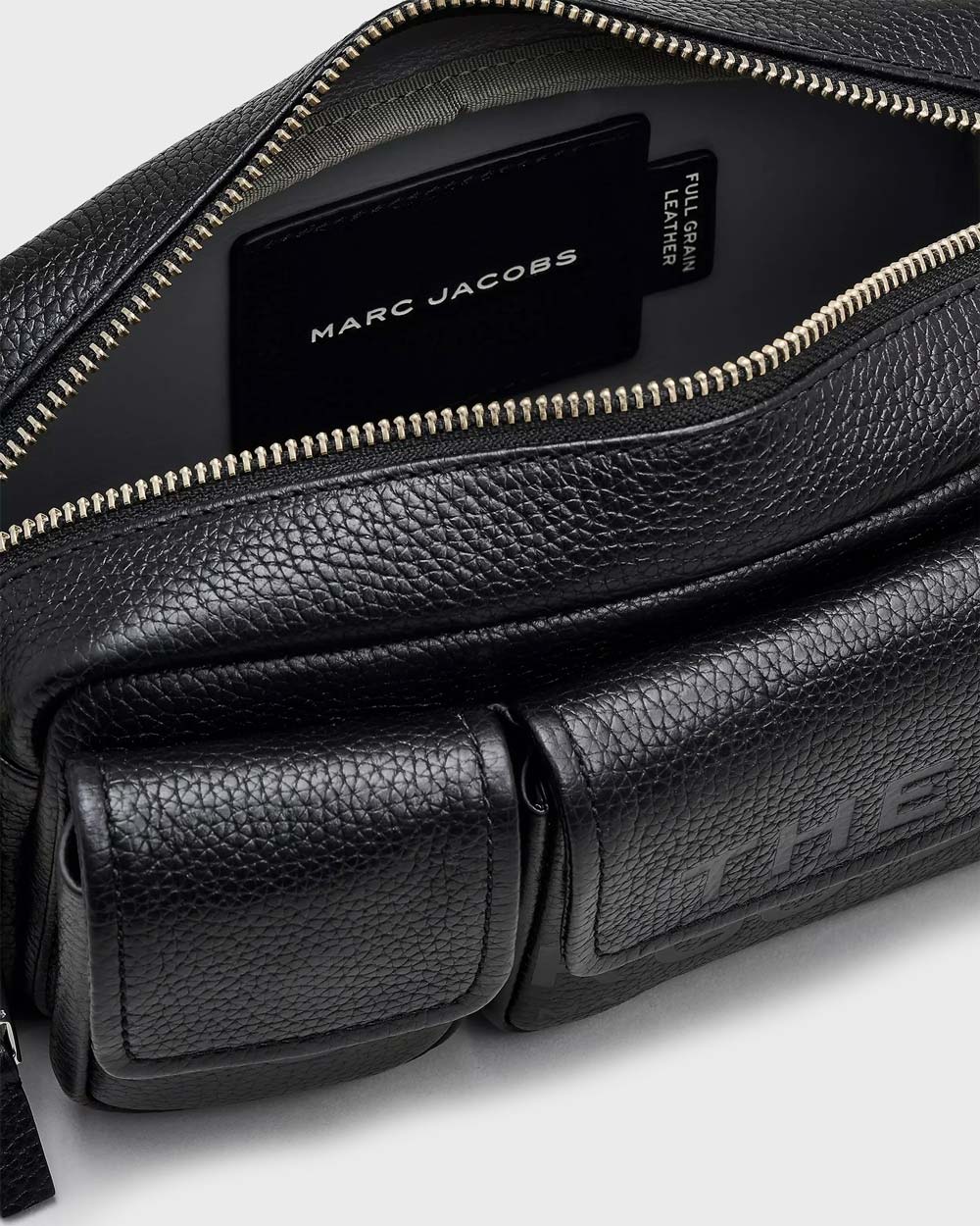 The Leather Cargo Bag Black myMEID