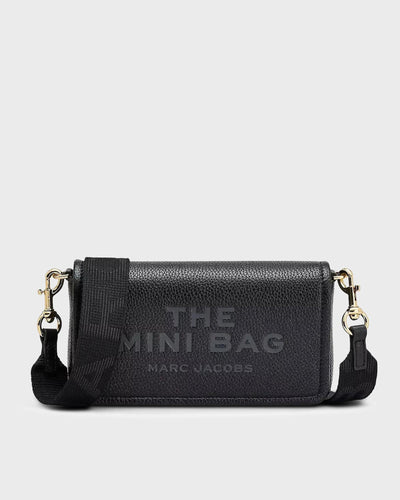 Marc Jacobs Umhängetasche The Leather Mini Bag Black myMEID