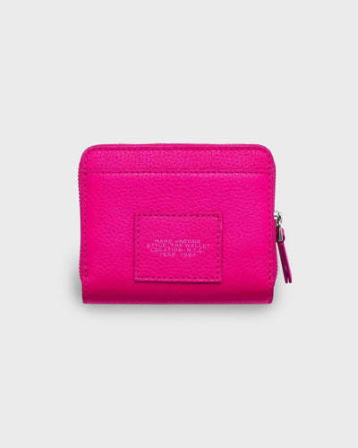 Marc Jacobs Geldbeutel The Leather Mini Compact Wallet Hot Pink myMEID