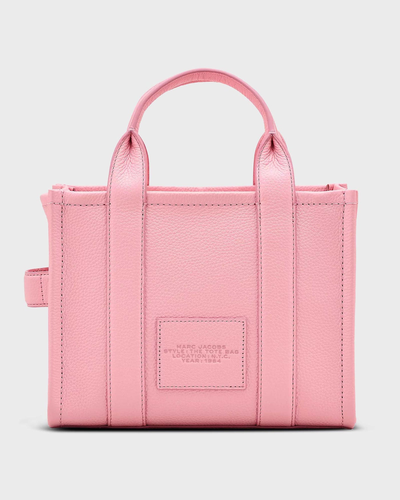 The Leather Small Tote Bag Ribbon Pink myMEID