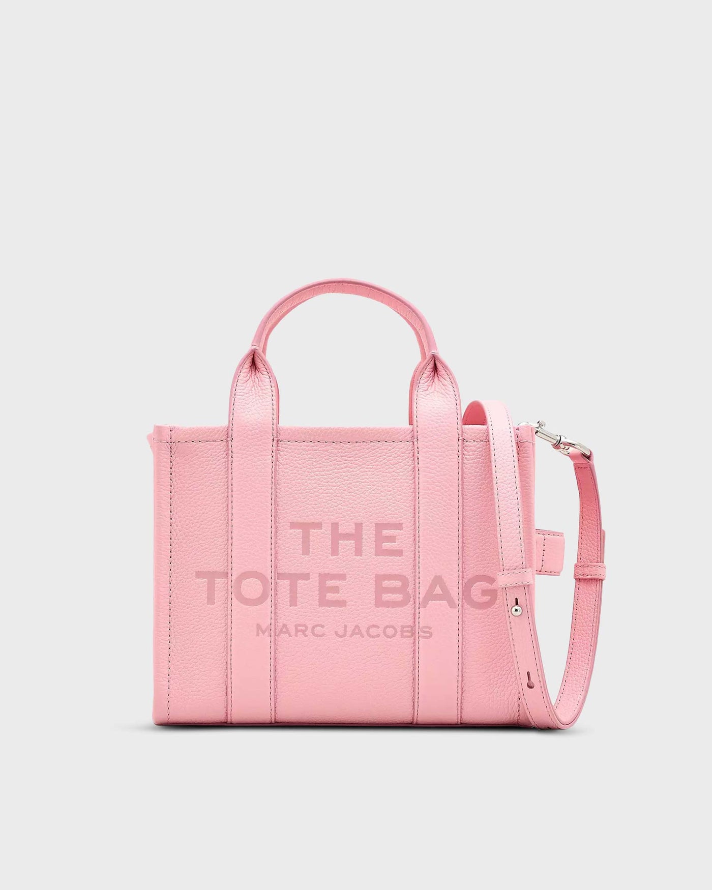 The Leather Small Tote Bag Ribbon Pink myMEID