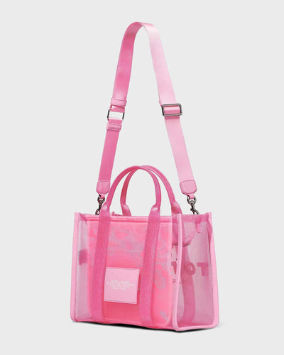 The Mesh Medium Tote Bag Candy Pink myMEID