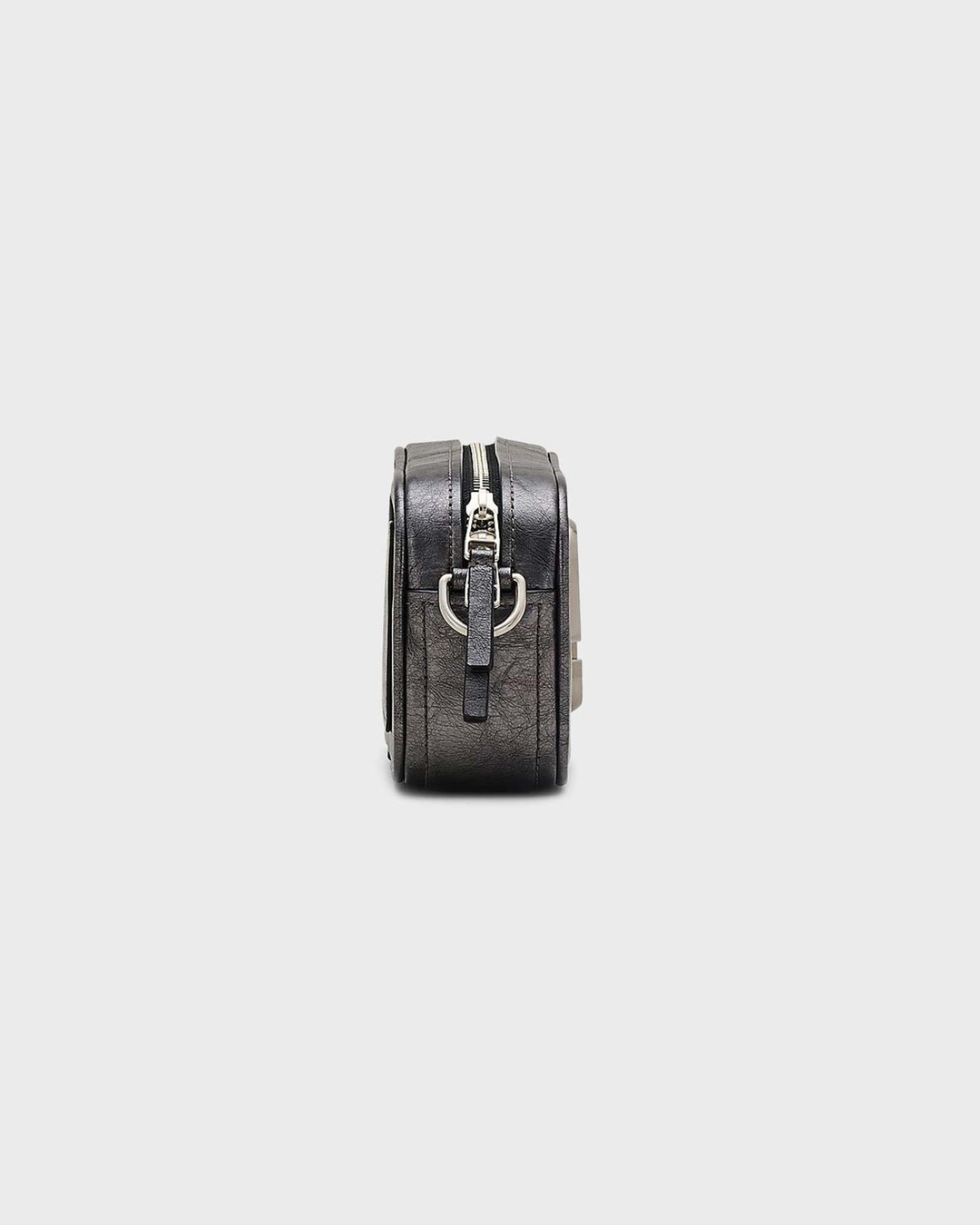 The Metallic Distressed Big Shot Bag Dark Gr