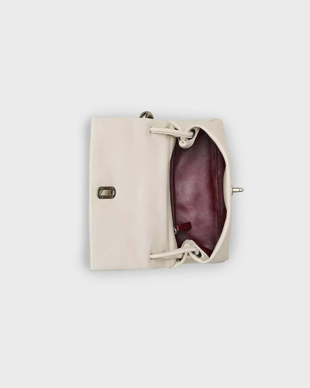 The Mini Dual Bag Cloud White