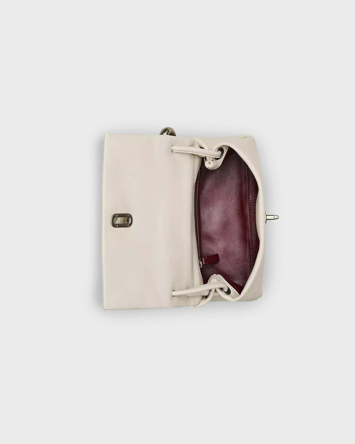 The Mini Dual Bag Cloud White