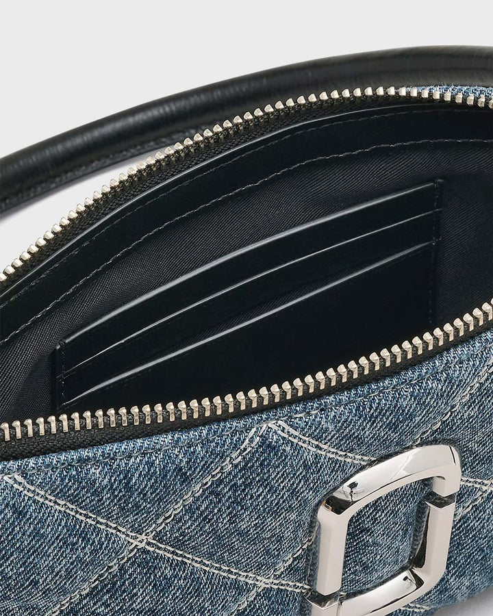 The Quilted Denim Snapshot Shoulder Light