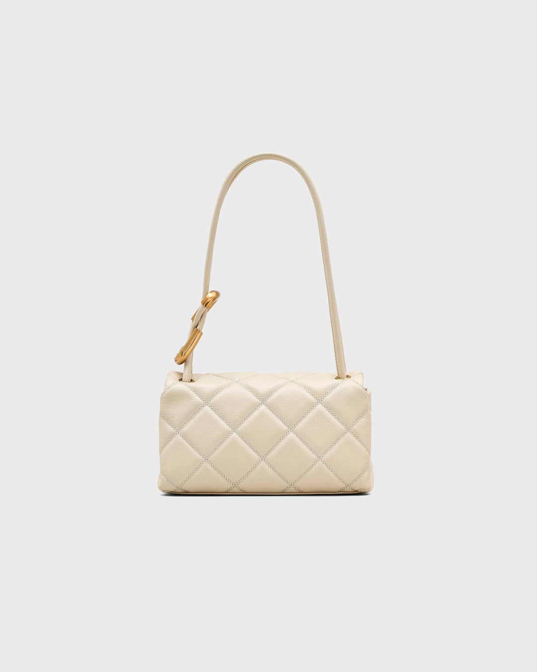 The Quilted Minii Dual Shoulder Bag Cloud W