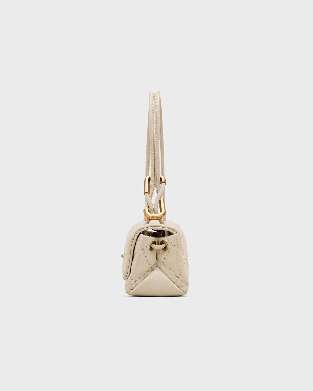 The Quilted Minii Dual Shoulder Bag Cloud W