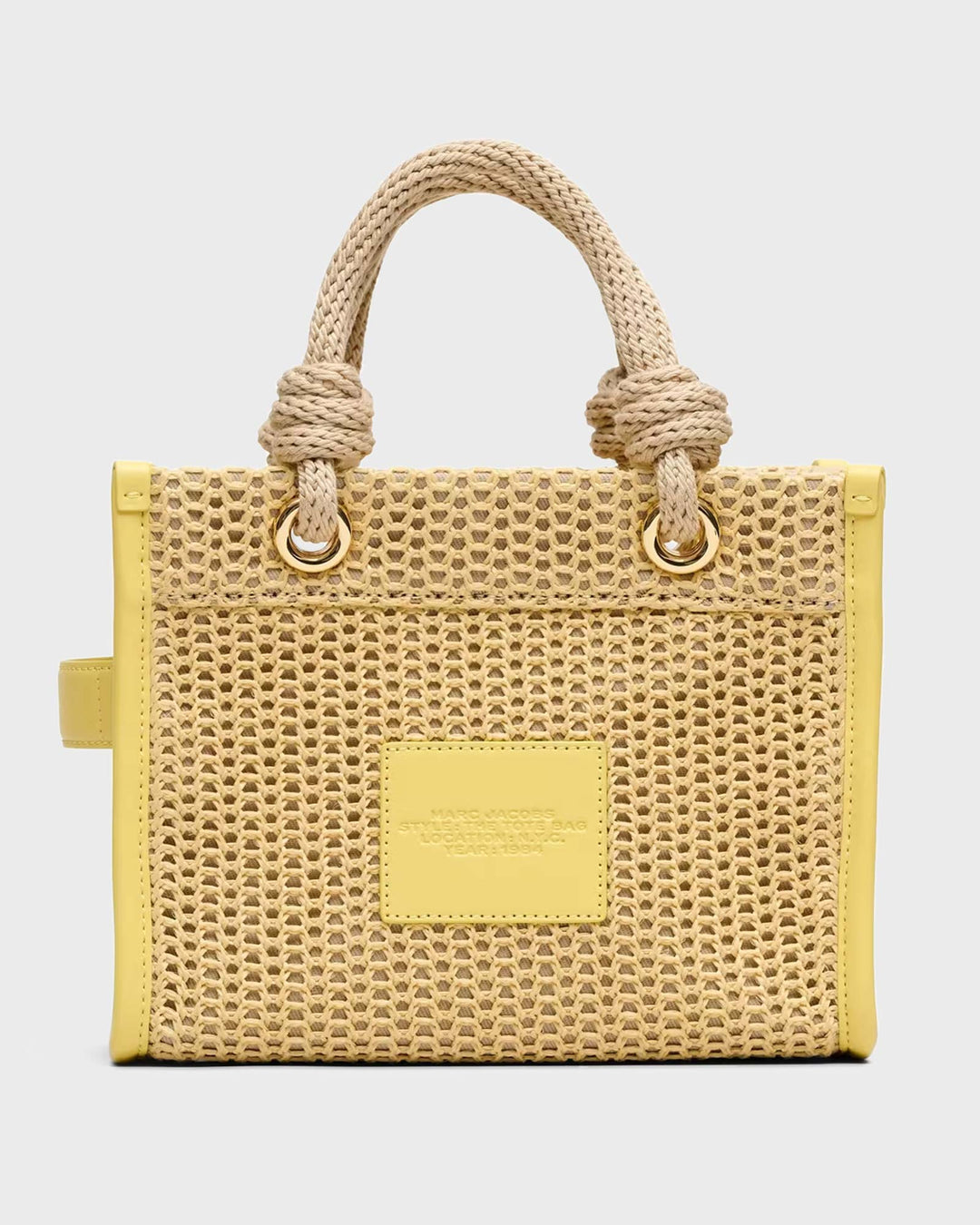 The Woven Rope Small Tote Bag Natural