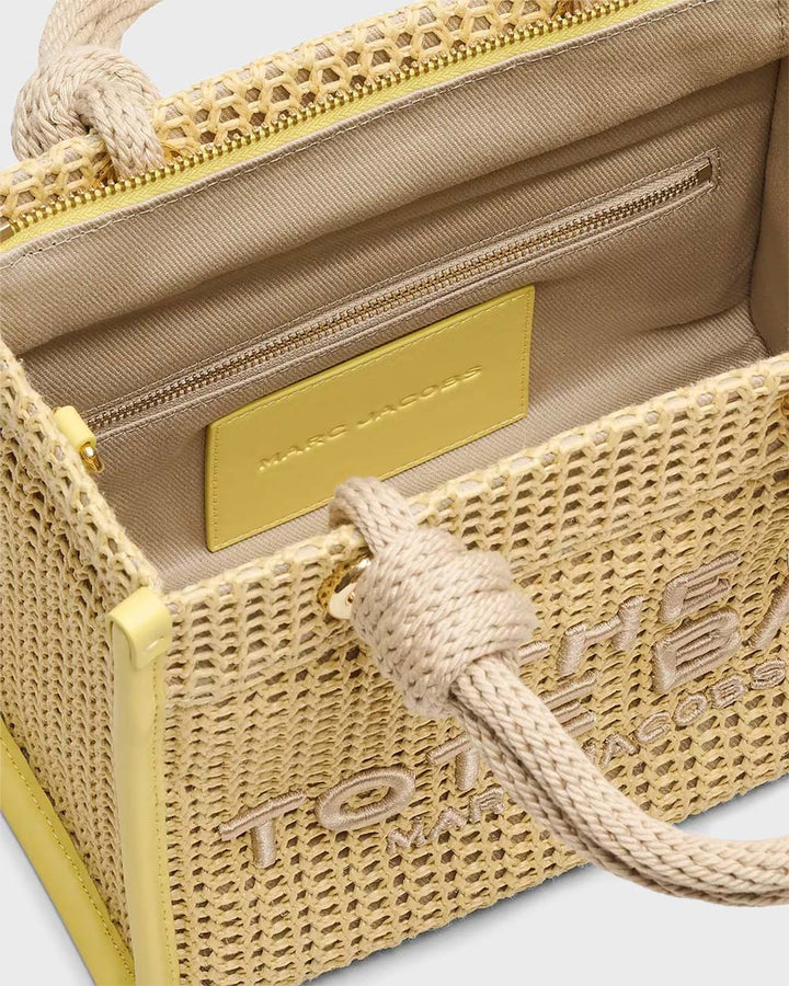 The Woven Rope Small Tote Bag Natural