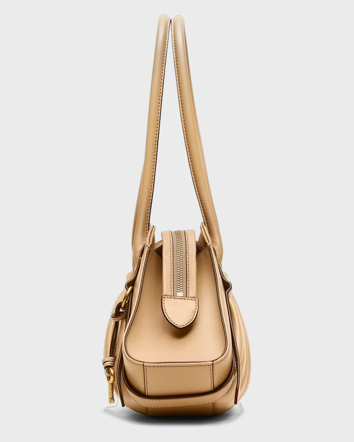 The Cristina Satchel Bag Camel