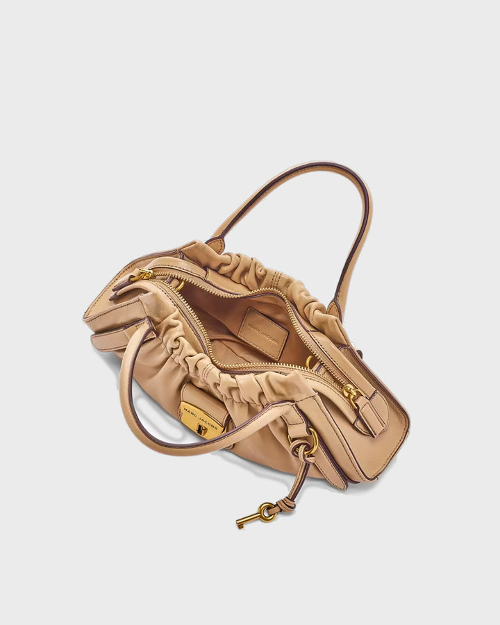 The Cristina Small Satchel Bag Camel
