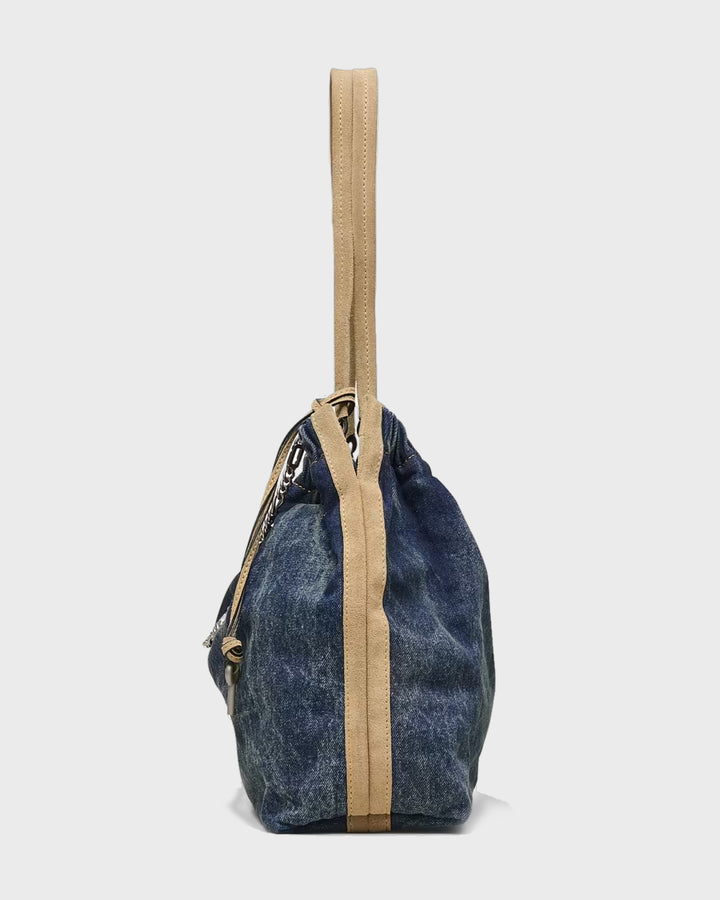 The Denim Suede Christina Dark Wash Indig
