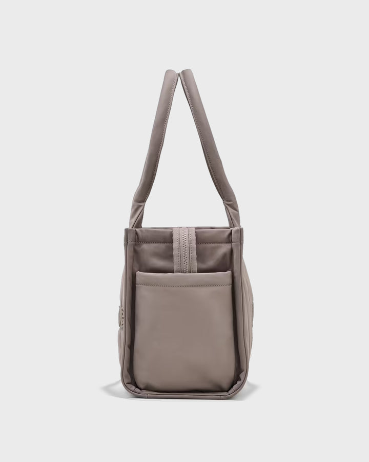 The Puffy Nylon Medium Tote Bag Cement