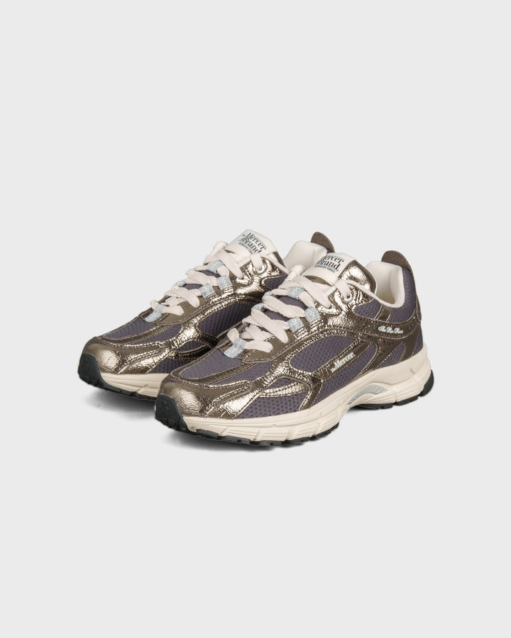 The Mercer Brand Schuhe The Re-Run Cracked Army Green – Bild 3