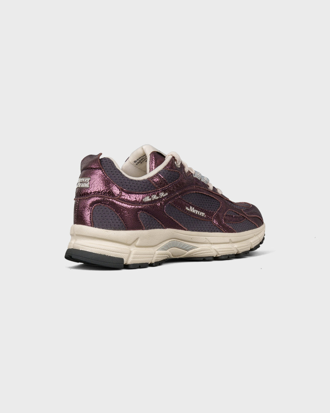 The Mercer Brand Schuhe The Re-Run Cracked Dark Red – Bild 5