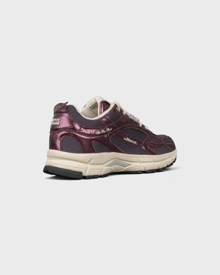 The Mercer Brand Schuhe The Re-Run Cracked Dark Red – Bild 5