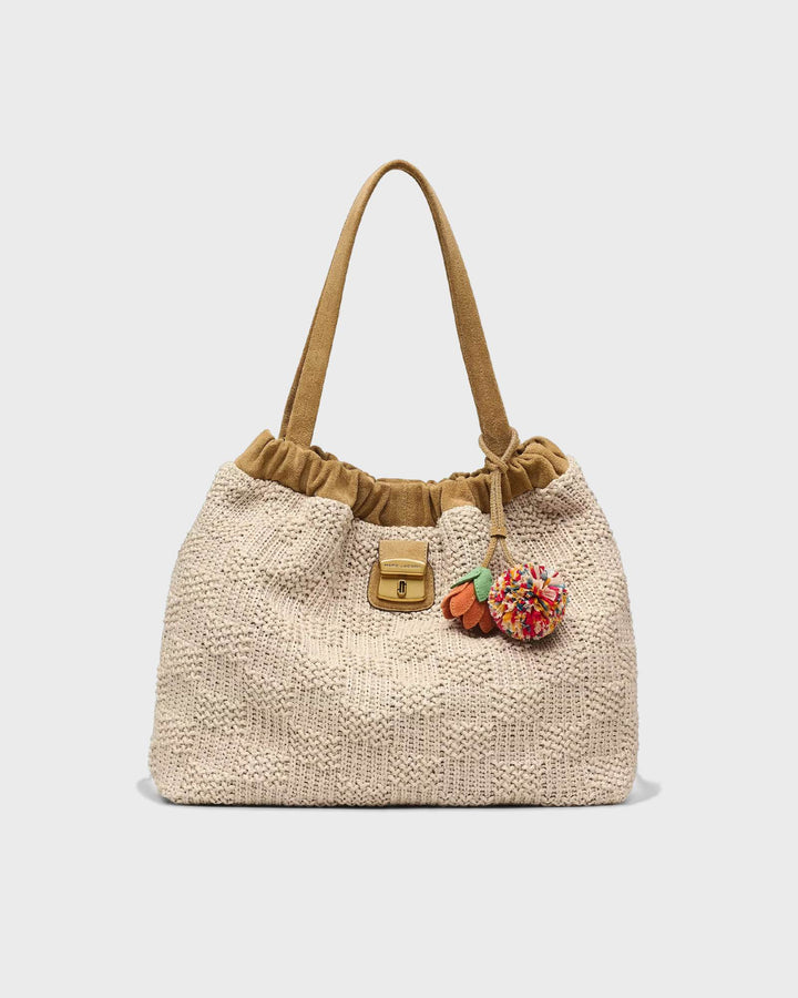 The Summer Woven Christina Tote Natural
