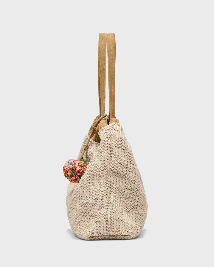 The Summer Woven Christina Tote Natural