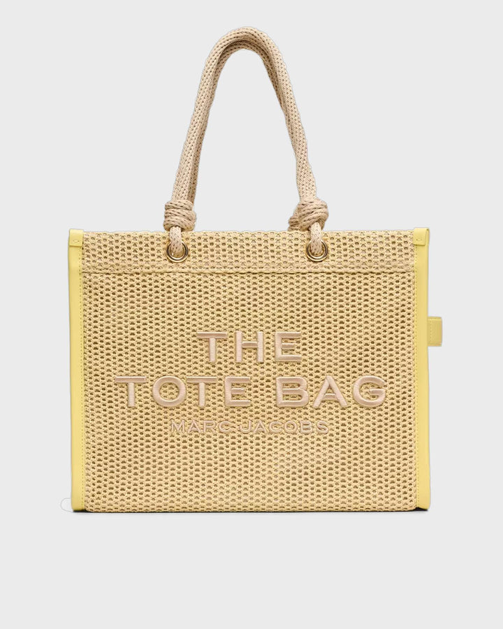 The Woven Rope Large Tote Bag Natural