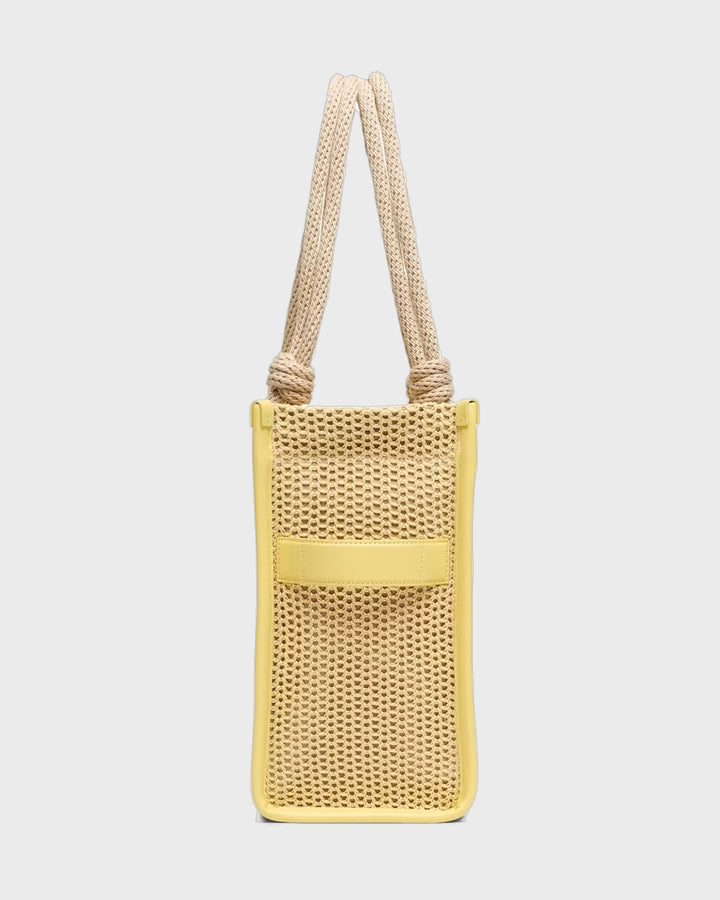 The Woven Rope Large Tote Bag Natural