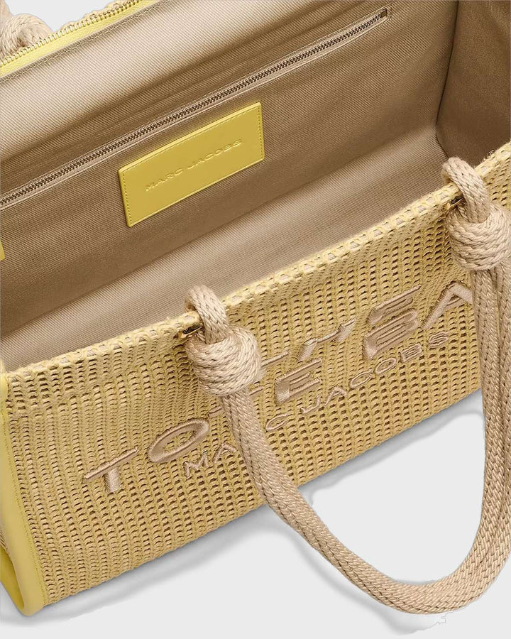 The Woven Rope Large Tote Bag Natural