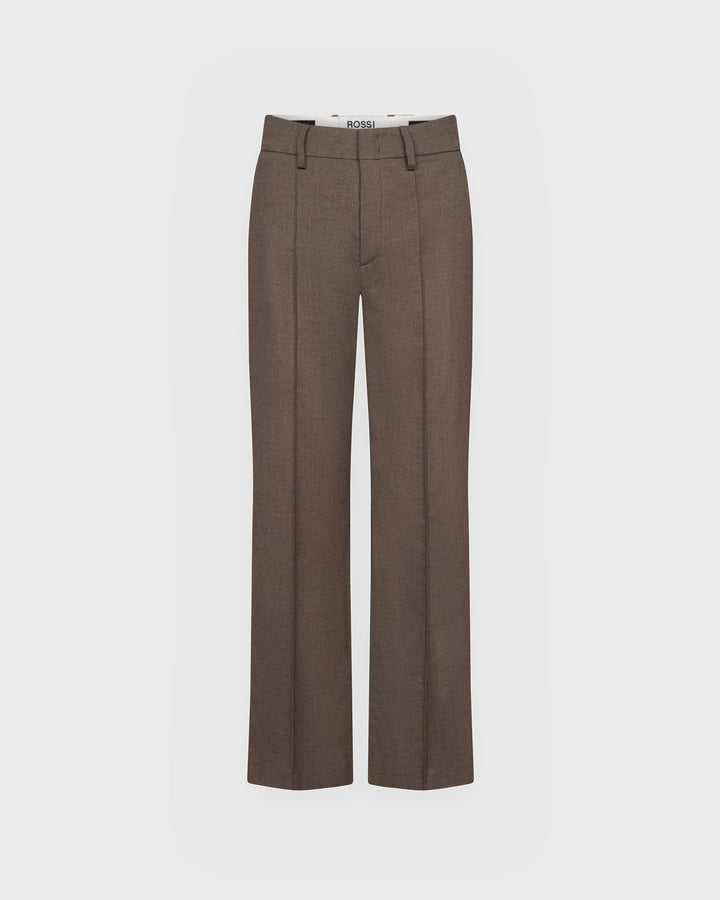 Rossi Hose Tovy Cashmere Touch Flannel Dark Sabbia